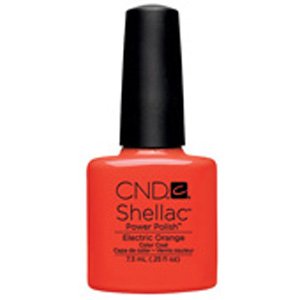 画像: 【CND  】 廃盤 Shellac・Electric Orange （’１４サマーパラダイスコレクション）7.3ml 旧箱入り