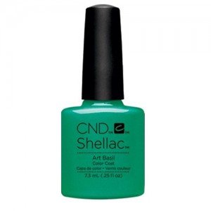 画像: 【CND  】 廃盤 Shellac・Art Basil（'16 春Art Vandal コレクション） 7.3ml 旧箱入り