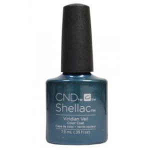 画像: 【CND  】廃盤 Shellac・Viridian Veil （'17 Night Spell秋コレクション）7.3ml 旧箱入り