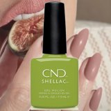 画像: 【CND  】 廃盤  Shellac・Crisp Green （Autumn Addict 2020秋コレクション） 7.3ml