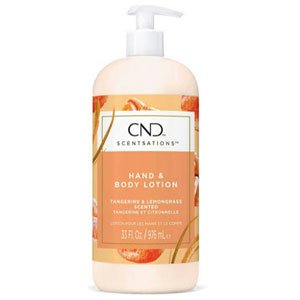 画像: 【CND 】New センセーションローション・タンジェリン＆レモングラス   976ｍｌ ( 33 oz.)