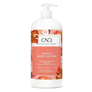 画像1: 【CND 】New センセーションローション・マンゴー＆ココナッツ   976ｍｌ ( 33 oz.)