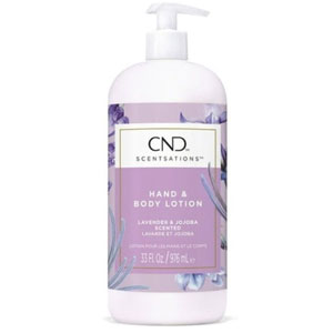 画像1: 【CND 】New センセーションローション・ラベンダー＆ホホバ   976ｍｌ ( 33oz.)